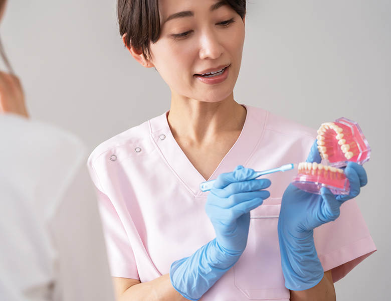 柏市・我孫子市の訪問歯科、すえいし歯科矯正歯科 歯科訪問部の歯科衛生士